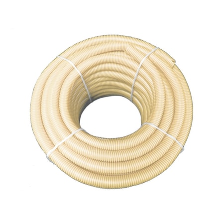 Kable Kontrol Kable Kontrol Convoluted Split Wire Loom Tubing - 1/2" Inside Diameter - 100' Length - Beige WL904-SP100-ORANGE